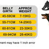 Tactical Dog Harness with Reflective Strips for Training and Outdoor Adventures