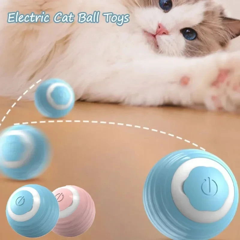 Smart Motion-Activated Cat Toy Ball
