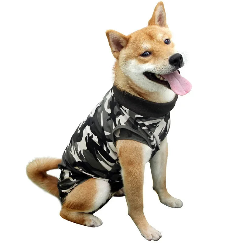 Breathable Pet Recovery Suit for Dogs and Cats