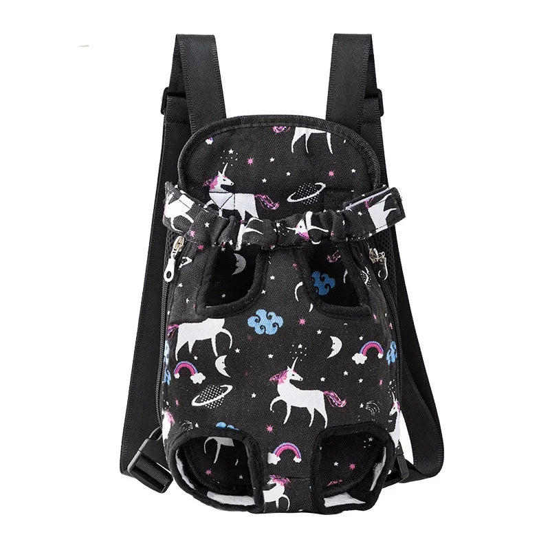 Adjustable Pet Carrier Backpack for Small Dogs and Cats