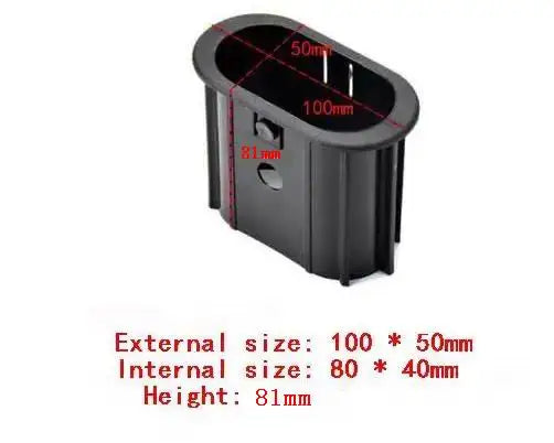 Durable Hollow Plastic Sleeve for Fitness Equipment Pipes