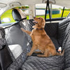 Back Seat Dog Seat Cover with Mesh Window, Waterproof, Anti-Slip
