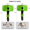 Cat Corner Scratcher with Self-Grooming Bristles and Catnip
