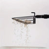 Stainless Steel Sifting Scoop with Adjustable Handle for Coop, Litter & Beach Cleanup