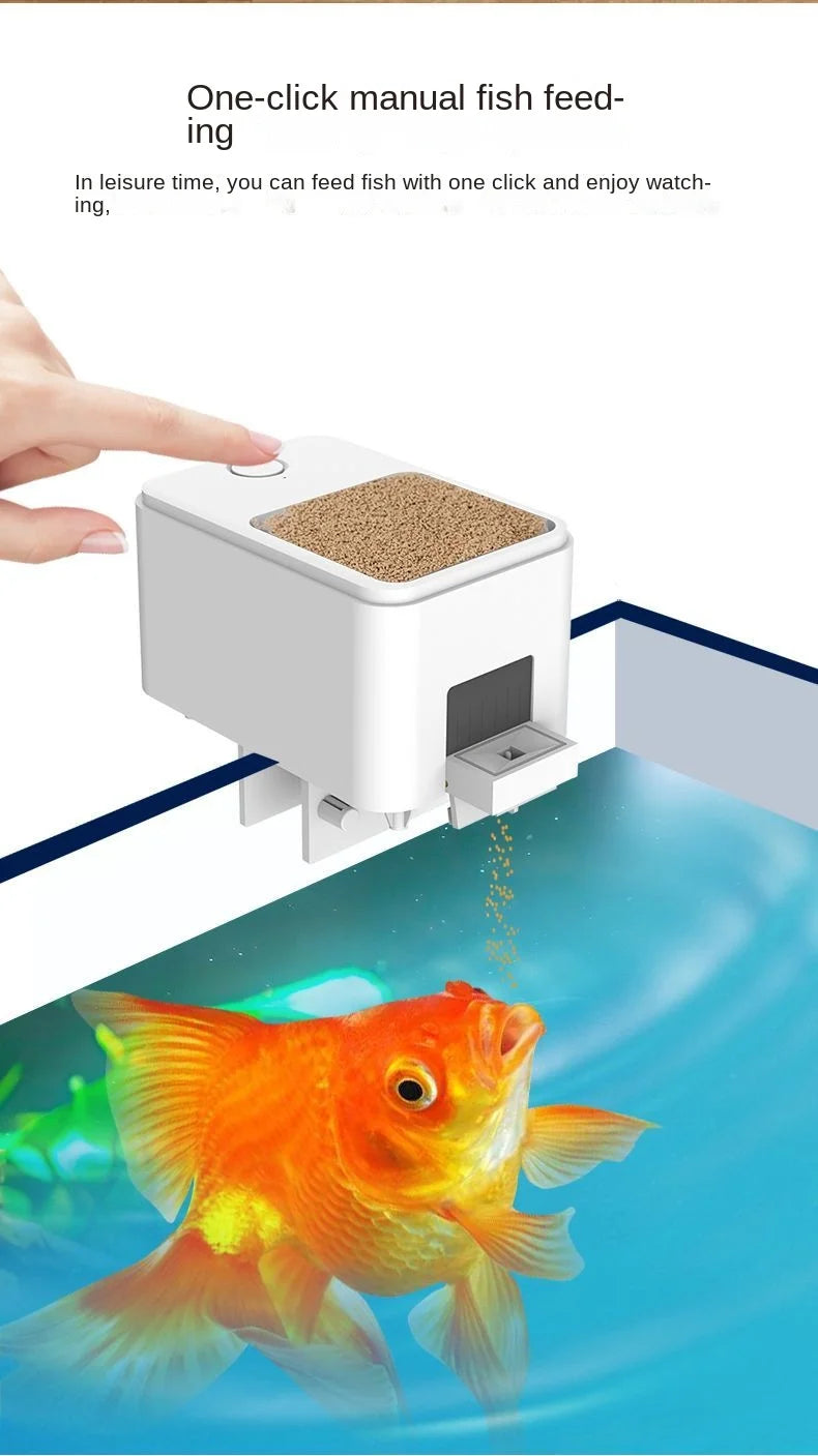 Smart WiFi Automatic Fish Feeder with App Control