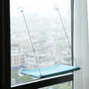 Window-Mounted Cat Hammock with Suction Cup Mount