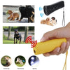 Ultrasonic Dog Repeller with LED Flashlight - 3 in 1 Bark Deterrent
