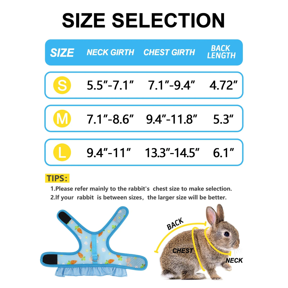 Adjustable Mesh Harness with Leash for Small Pets
