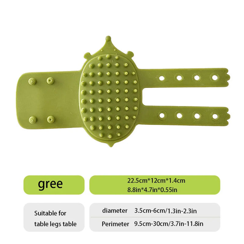 Pet Hair Removal Massage Comb for Cats - Self-Cleaning Grooming Brush