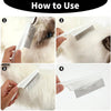 Cat Corner Scratcher with Self-Grooming Bristles and Catnip