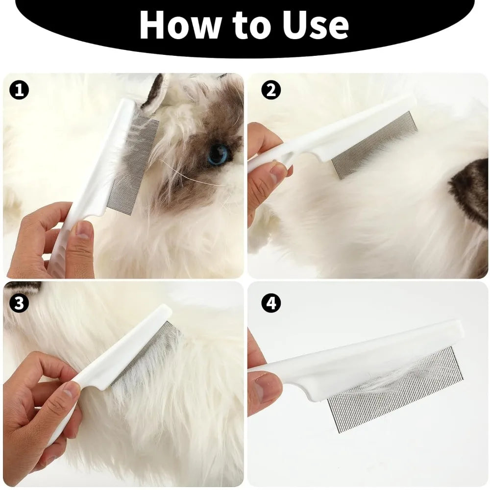 Cat Corner Scratcher with Self-Grooming Bristles and Catnip