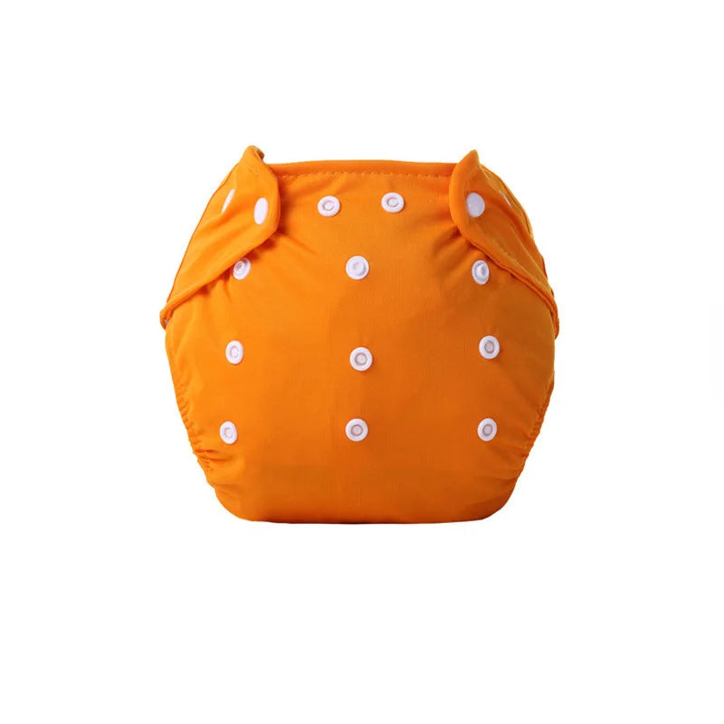 Eco-Friendly Reusable Cotton Cloth Diapers with Adjustable Fit