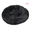 Lit Donut en Peluche Confortable pour Chat