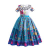 Floral Print Princess Dress for Girls, Inspired by Mirabel