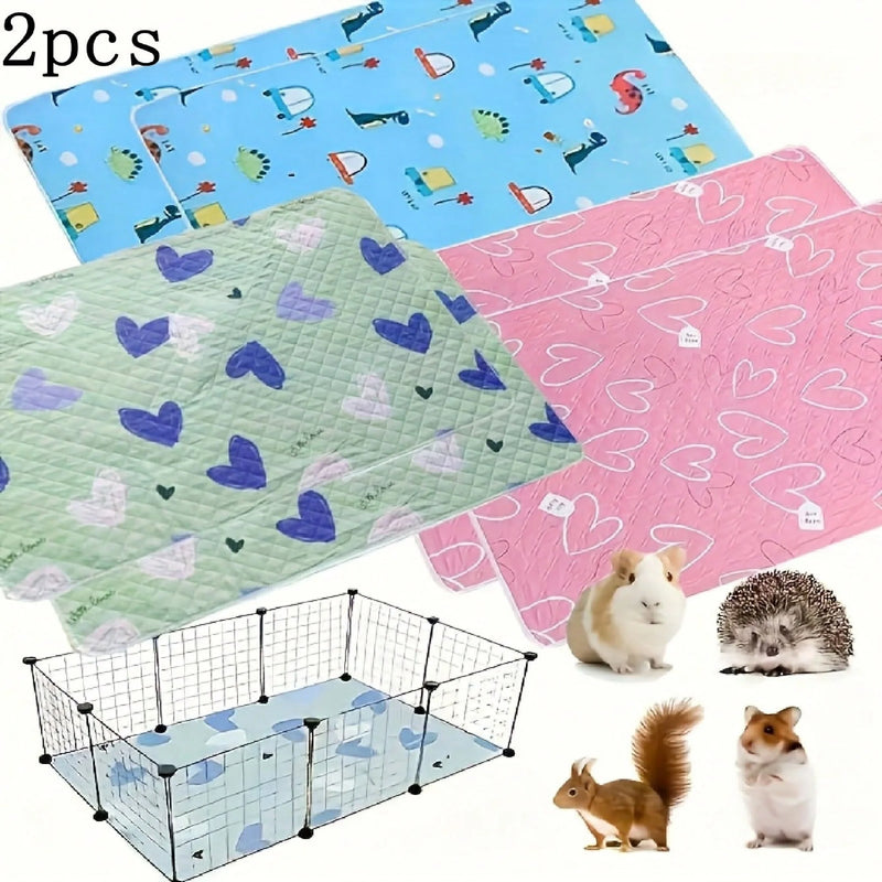 Tapis Réutilisables pour Cage d'Animal