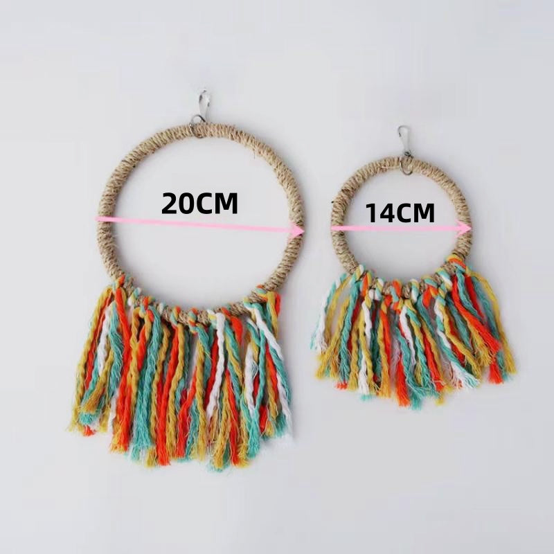 Cotton Rope Circle Toy for Parrots