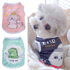 Cute Print Dog Vest Shirt for Small Breeds – Spring & Summer Pet Apparel
