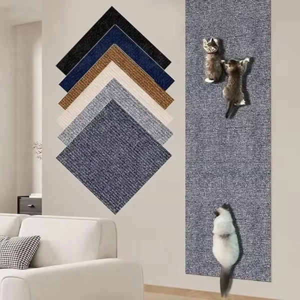 Tapis Protecteur Anti-Griffes Auto-Accrochant pour Chats