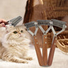 Double-Sided Wooden Pet Grooming Comb
