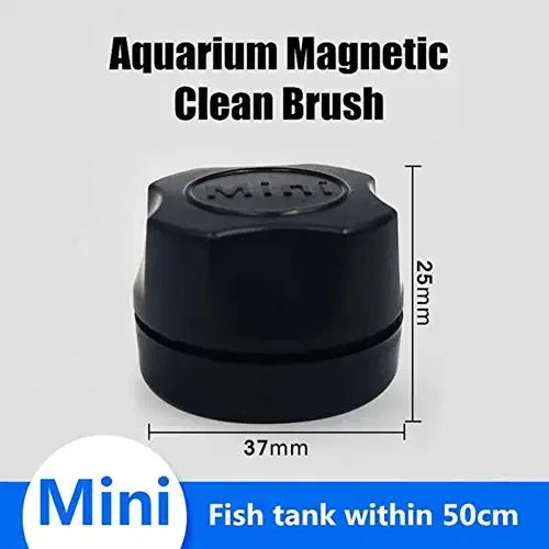 Double-Sided Aquarium Cleaning Magnet with Floating Scraper