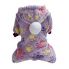 Soft Flannel Dog Coat for Cold Weather