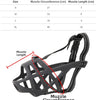 Breathable Basket Dog Muzzle with Adjustable Fit