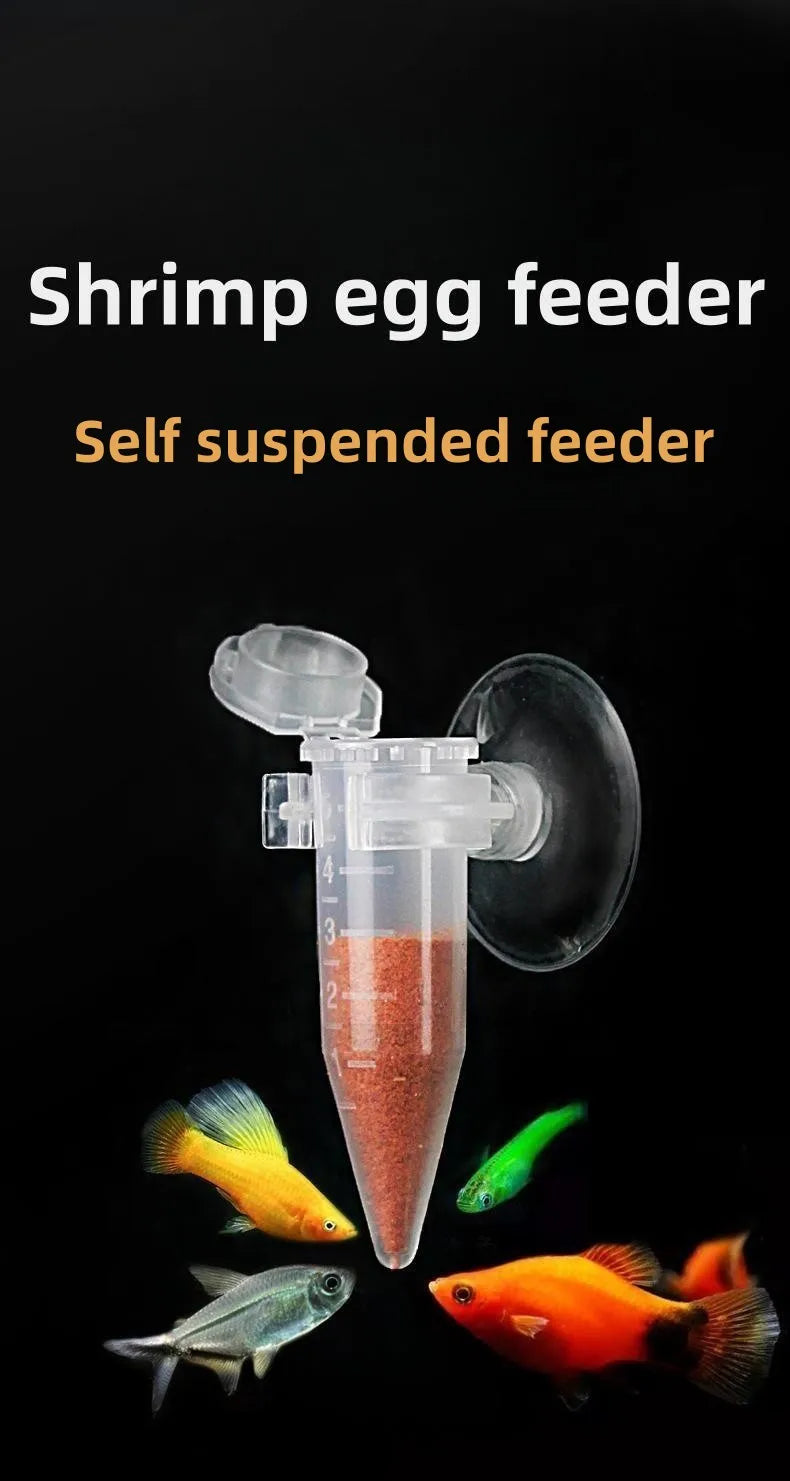 Automatischer Aquarium-Futterautomat mit Saugnapf