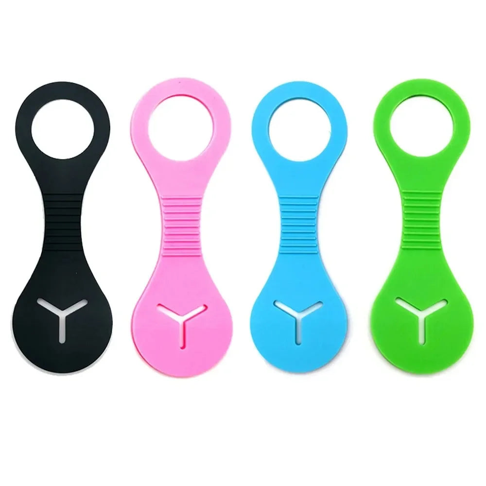 Hands-Free Silicone Dog Poop Bag Holder with Clip