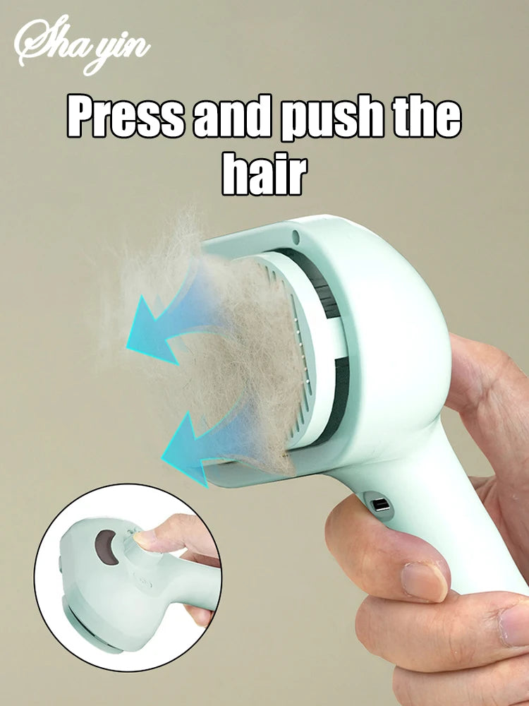 Brosse de toilettage à vapeur pour chiens