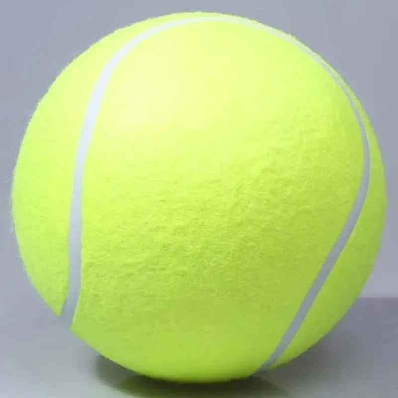 Giant 24cm Inflatable Tennis Ball Dog Toy with Pump