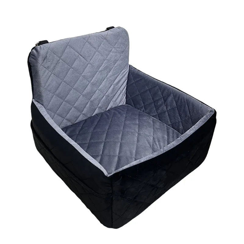 Washable Dog Car Seat with Removable Orthopedic Cushion