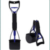 Long-Handle Dog Poop Scooper with Jaw Picker