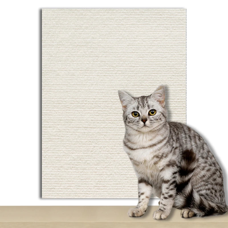 Tapis Anti-Dérapant pour Griffoir de Chat - Protection Meubles