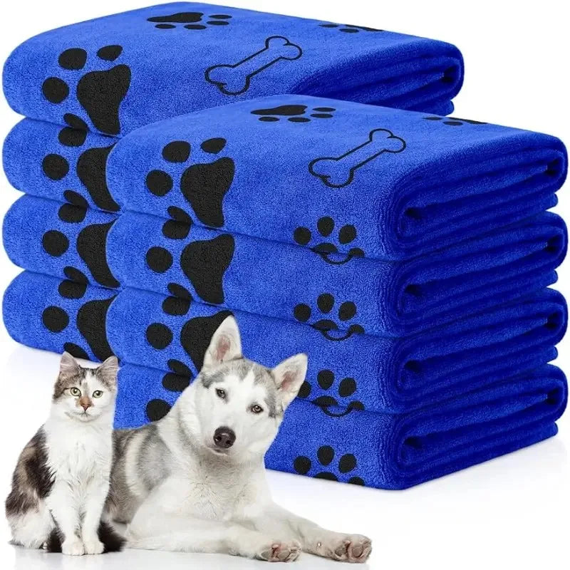 Serviette en microfibre à séchage rapide pour chien
