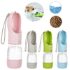 Portable 2-in-1 Dog Water Bottle and Food Dispenser