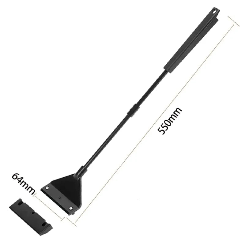 Racleur de verre d'aquarium extensible avec lames remplaçables