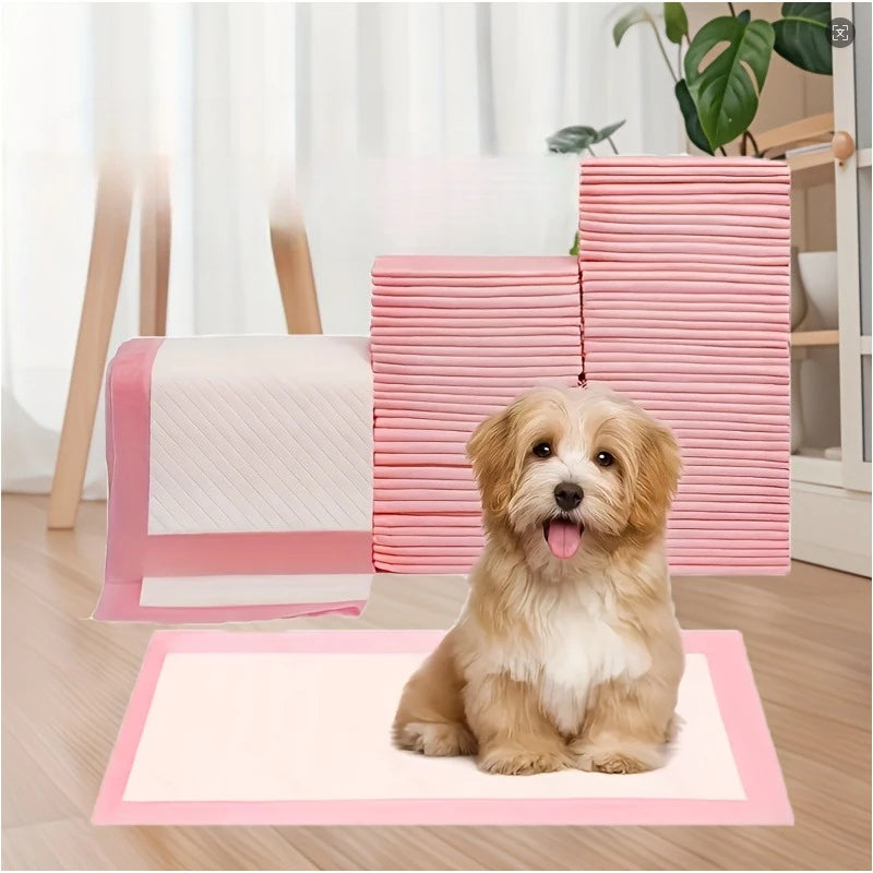 Highly Absorbent Disposable Pet Training Pads with Leak-Proof Protection