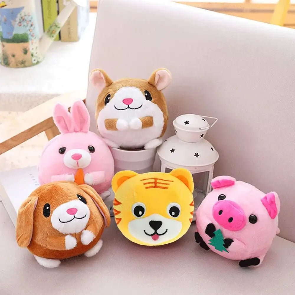 Interactive Singing Plush Dog Toy with Bouncing Motion
