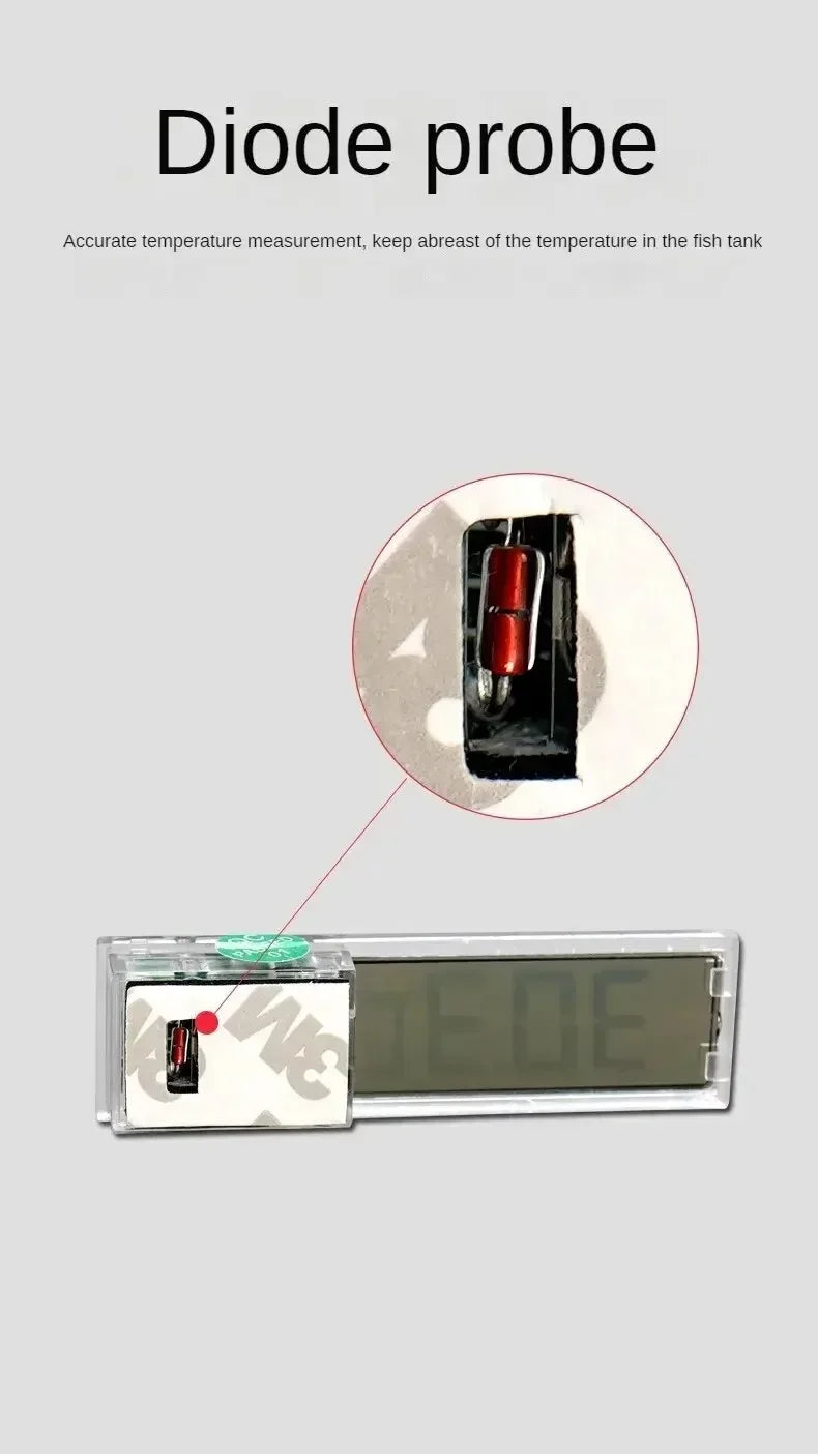 Thermomètre Digital LCD pour Aquarium