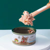 Pet Food Spoon with Lid – Cute Long-Handle Can Scoop for Cats and Dogs