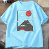 Camiseta Gráfica de Gato Divertida