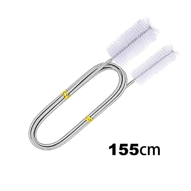 Brosse de nettoyage extensible pour tuyaux d'aquarium