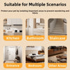 Breathable Metal Mesh Pet Barrier Gate with Zipper Door