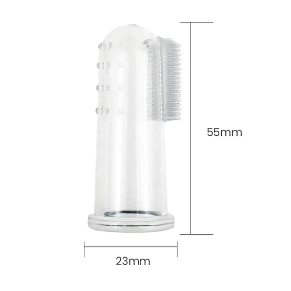 Super Soft Finger Toothbrush for Dogs and Cats