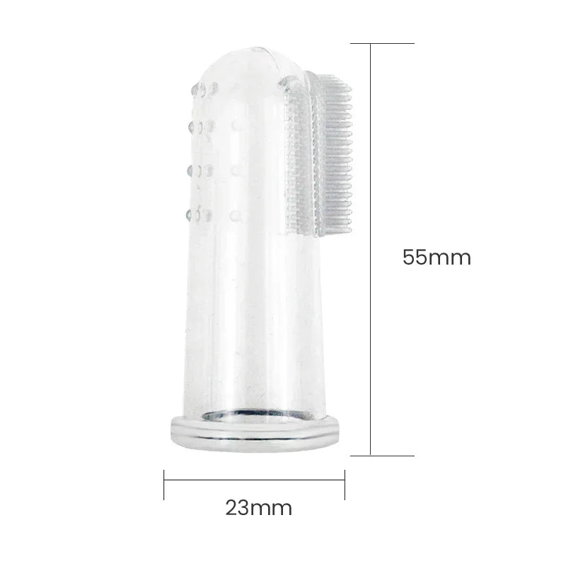 Super Soft Finger Toothbrush for Dogs and Cats