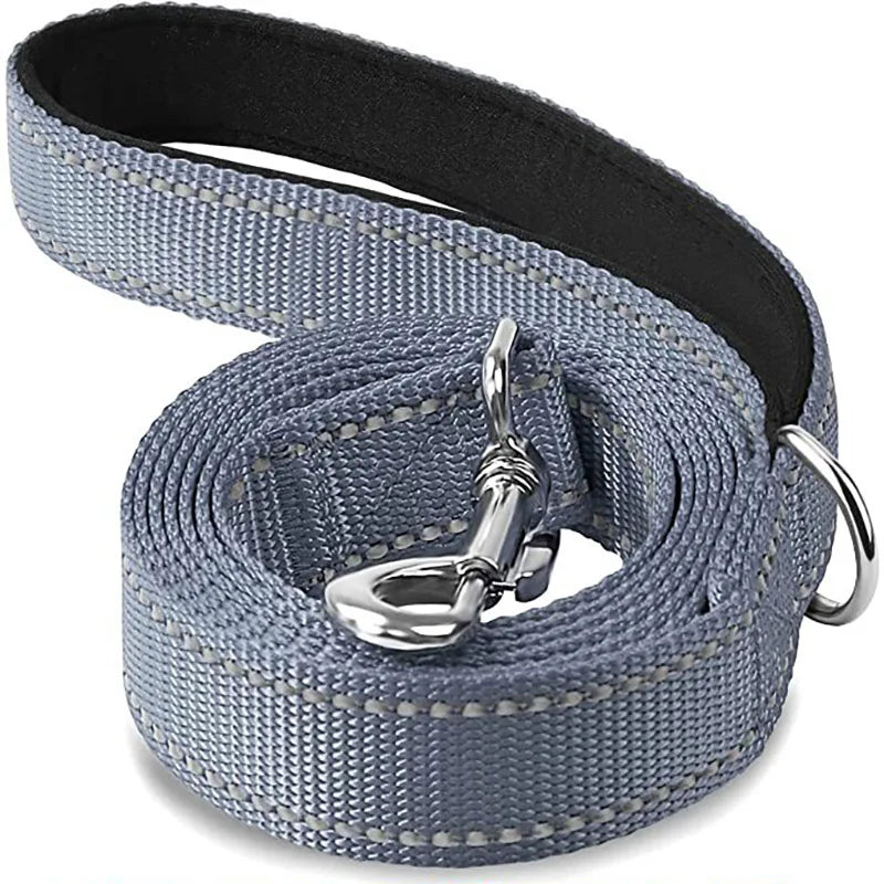 Reflective Dog Harness Collar and Leash Set (1.2-1.8m)