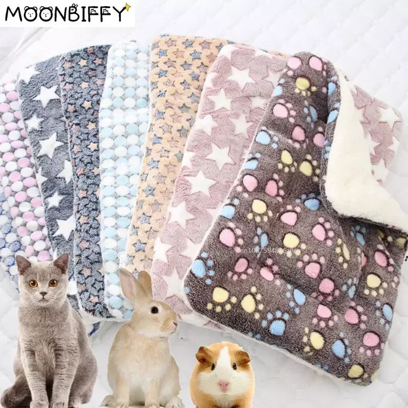 Coussin de Fleece Doux pour Animaux & Garniture de Cage