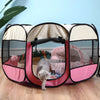 Foldable Octagonal Pet Tent with Mosquito Netting