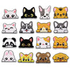Cat Embroidered Iron-On Patch – Cute Pocket-Sized Appliqué for Clothing & Crafts