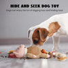 Zombie Mummy Dog Toy with 8 Squeaky Organs